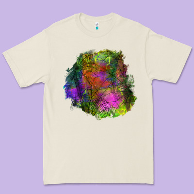 Halloween Spider Web For Patches Premium Tee Designed By Bundleandbundleshop