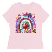 Bubblegum Pink 2 nd grade Ladies Tee - BundleAndBundleShop