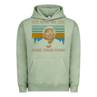 Pigment Oil Green give me some chon chon funny quote vintage  popeye lovers blood in blo Urban Hoodie - tuanDangUi