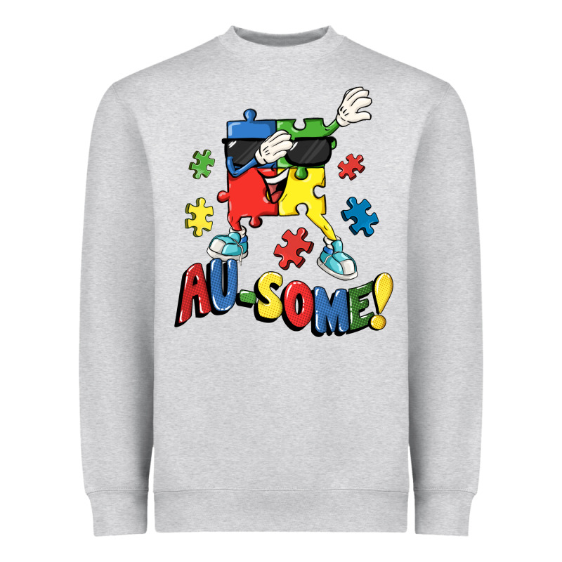 Au-some! Autism Puzzle Dabbing Heavyweight Sweatshirt by FaDigitalArtStudio | Teevron