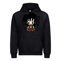 Black ヤムチャ yamcha Urban Hoodie - tuanDangUi