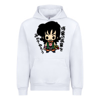 White ヤムチャ yamcha Urban Hoodie - tuanDangUi
