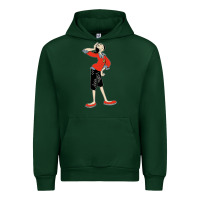 Forest Green olive oyl art Urban Hoodie - tuanDangUi