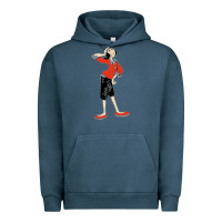 Pigment Midnight Navy olive oyl art Urban Hoodie - tuanDangUi