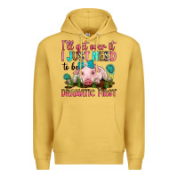 Antique Gold i'll get over it i just need to be dramatic first Premium Hoodie - RanaPortraitStore