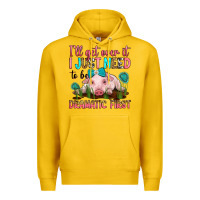 Lemon i'll get over it i just need to be dramatic first Premium Hoodie - RanaPortraitStore