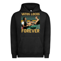 Pigment Black vatos locos forever Urban Hoodie - tuanDangUi