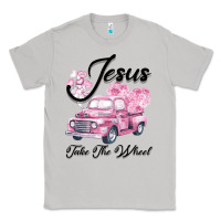 Moon Dust Leopard Floral Pink Car Jesus Take The Wheel Classic Tee - Bettercallsaul