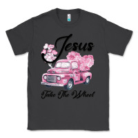 Smoke Leopard Floral Pink Car Jesus Take The Wheel Classic Tee - Bettercallsaul