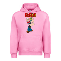Fuchsia Pink popeye Urban Hoodie - tuanDangUi