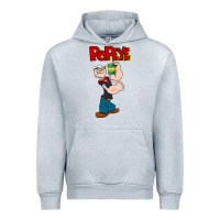 Heather Grey popeye Urban Hoodie - tuanDangUi
