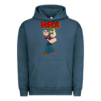 Pigment Midnight Navy popeye Urban Hoodie - tuanDangUi