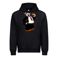 Black wimpi character popeye Urban Hoodie - tuanDangUi