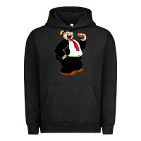 Pigment Black wimpi character popeye Urban Hoodie - tuanDangUi