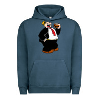 Pigment Midnight Navy wimpi character popeye Urban Hoodie - tuanDangUi