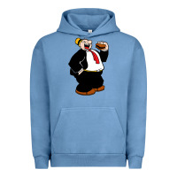 Pigment Pebble Blue wimpi character popeye Urban Hoodie - tuanDangUi