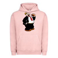 Pigment Salmon wimpi character popeye Urban Hoodie - tuanDangUi