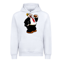 White wimpi character popeye Urban Hoodie - tuanDangUi