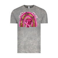 Cloud Rock breast cancer rainbow Vintage Tee - NancyCooperArtShop