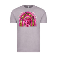 Vintage Zinc breast cancer rainbow Vintage Tee - NancyCooperArtShop