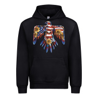 Black thunderbird usa Urban Hoodie - BarkalooDesign