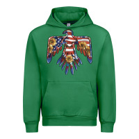 Emerald thunderbird usa Urban Hoodie - BarkalooDesign