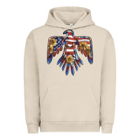 Pigment French Oak thunderbird usa Urban Hoodie - BarkalooDesign