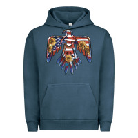 Pigment Midnight Navy thunderbird usa Urban Hoodie - BarkalooDesign