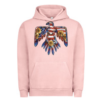 Pigment Salmon thunderbird usa Urban Hoodie - BarkalooDesign
