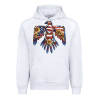 White thunderbird usa Urban Hoodie - BarkalooDesign