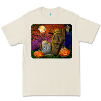 Bone headstone and coffin mousepad Premium Tee - BundleAndBundleShop