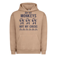 Pigment Burro mens not my monkeys not my circus sarcastic gifts for men, funny t shi Urban Hoodie - tuanDangUi