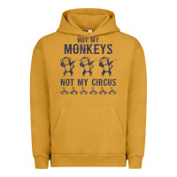Pigment Peanut Butter mens not my monkeys not my circus sarcastic gifts for men, funny t shi Urban Hoodie - tuanDangUi