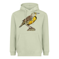Matcha Western Meadowlark Heavyweight Hoodie - LillyAllenDesigns