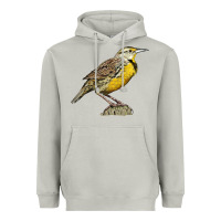 Moon Dust Western Meadowlark Heavyweight Hoodie - LillyAllenDesigns