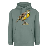 Sage Western Meadowlark Heavyweight Hoodie - LillyAllenDesigns