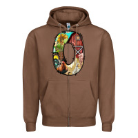 Chestnut farm life alphabet lowercase letters o Zipper Hoodie - BundleAndBundleShop