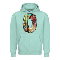 Seafoam farm life alphabet lowercase letters o Zipper Hoodie - BundleAndBundleShop