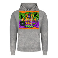 Cloud Rock Bad witch vibes Vintage Hoodie - NancyCooperArtShop