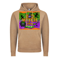Vintage Coffee Bad witch vibes Vintage Hoodie - NancyCooperArtShop