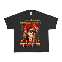 Pigment Black Always Chingona sometimes cabrona but never pendej Urban Heavy Tee - NancyCooperArtShop