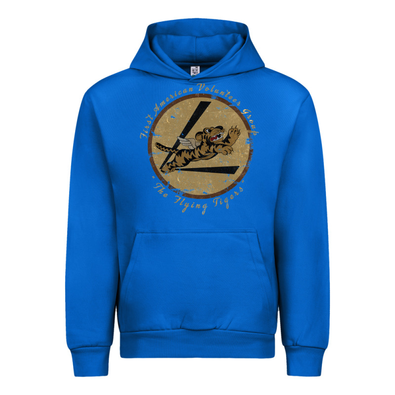 Flying Tigers Squadron Wwii Leather Patch Design Urban Hoodie by tuanDangUi | Teevron