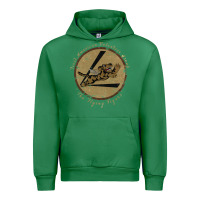 Emerald flying tigers squadron wwii leather patch design Urban Hoodie - tuanDangUi