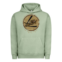 Pigment Oil Green flying tigers squadron wwii leather patch design Urban Hoodie - tuanDangUi