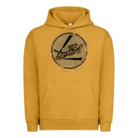 Pigment Peanut Butter flying tigers squadron wwii leather patch design Urban Hoodie - tuanDangUi