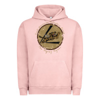 Pigment Salmon flying tigers squadron wwii leather patch design Urban Hoodie - tuanDangUi