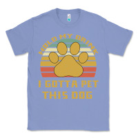 Colony Blue Hold My Drink I Gotta Pet This Dog Classic Tee - Bettercallsaul