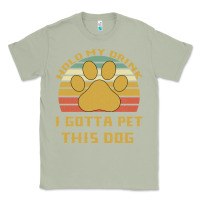 Matcha Hold My Drink I Gotta Pet This Dog Classic Tee - Bettercallsaul