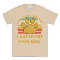 Mushroom Hold My Drink I Gotta Pet This Dog Classic Tee - Bettercallsaul