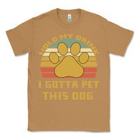 Toasted Coconut Hold My Drink I Gotta Pet This Dog Classic Tee - Bettercallsaul